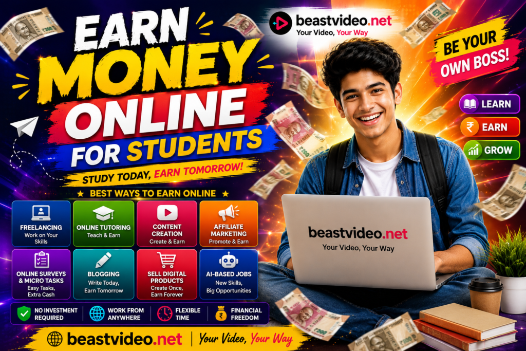 Earn Money Online for Students
