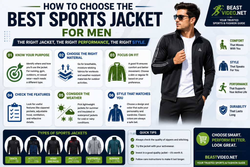 Sports Jacket for Men