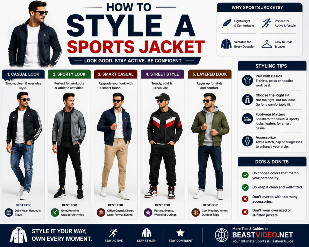 Sports Jacket for Men